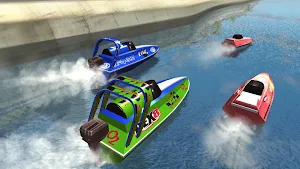 Speed Boat Racing : Racing Games Screenshot 1