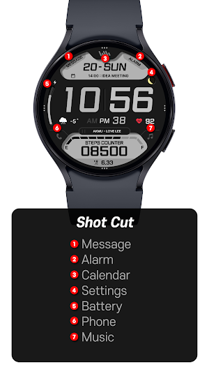SamWatch Digital VII Screenshot 2
