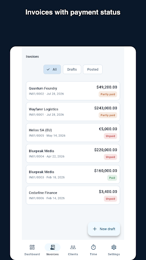 TridentERP Screenshot 1