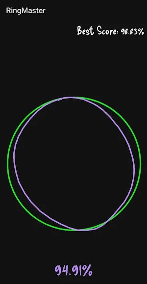 RingMaster-Draw Perfect Circle Screenshot 1