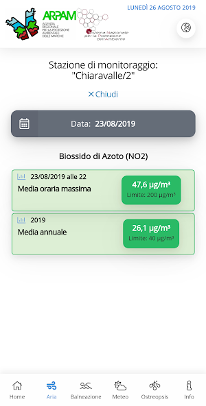 ARPA Marche Screenshot 3