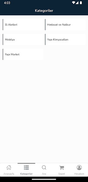 ÇAVUŞOĞLU ENDUSTRİYEL MARKET Screenshot 1