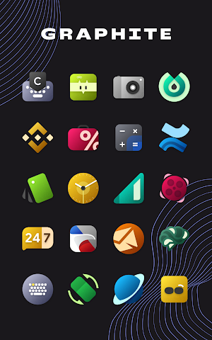 Graphite Icon Pack Screenshot 1