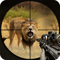 Wild Lion Hunting Deer Survivl