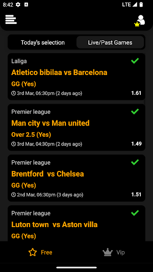 SmartBet Betting Tips Screenshot 1