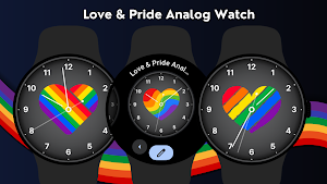 Love - Pride Analog Watch Screenshot 3