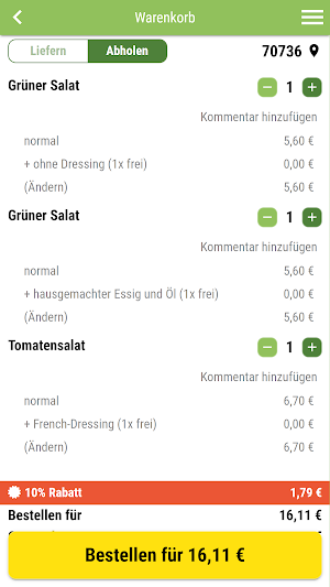 Pizzeria Amfora Screenshot 2
