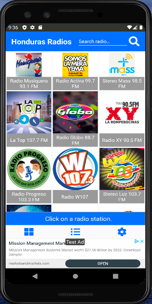 Honduras Radios Screenshot 0