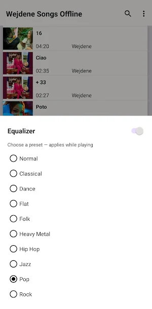 Wejdene Songs Offline Screenshot 1