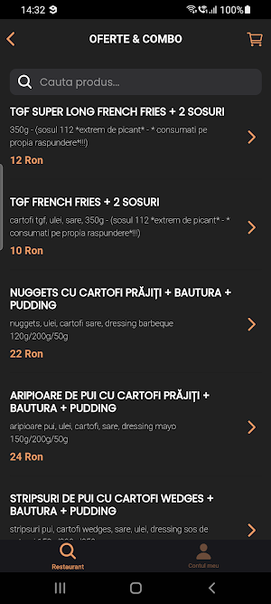 To Go Food Screenshot 2