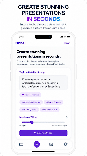 ImagineX:AI Presentation Maker Screenshot 3