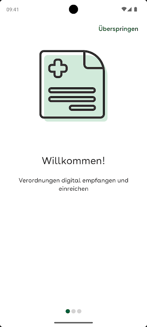 AOK BY eVerordnung Hilfsmittel Screenshot 0