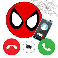 Spider hero man video call