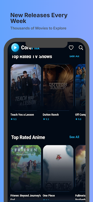 CoreFlix: Movies & TV Shows Screenshot 3