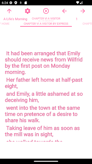 Book: A Life's Morning Screenshot 0