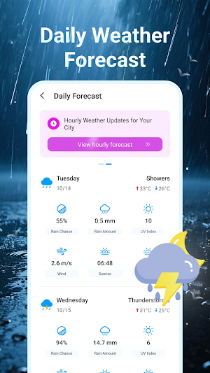 Daily Weather: Live Forecast Screenshot 2