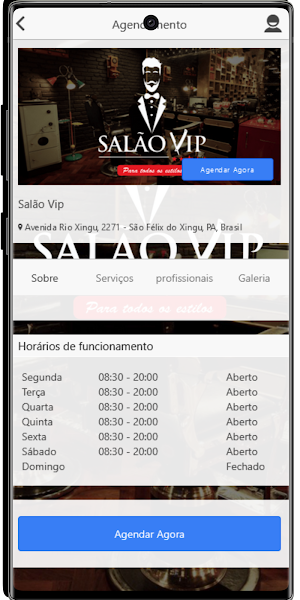 Salão Vip Screenshot 1