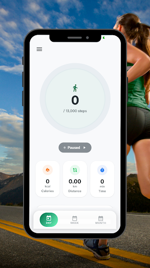 StepUp-Step Counter & Calories Screenshot 0