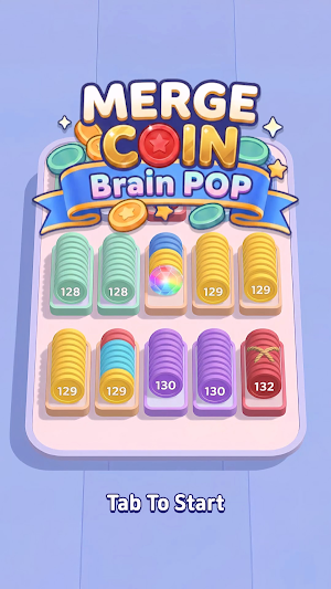 Merge Coin Brain POP:ASMR Sort Screenshot 0