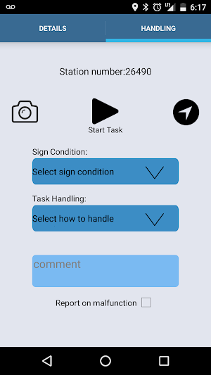 Field Task Screenshot 1