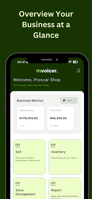 Invoicer: POS & Stock Manager Screenshot 0