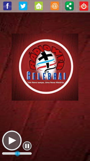 Web Rádio Celebrai Online Screenshot 1