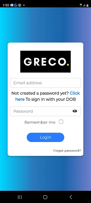 Greco E Timesheets Screenshot 0