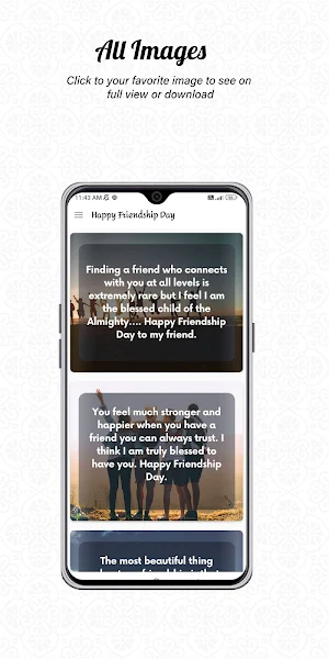 Friendship Day Wishes Screenshot 1