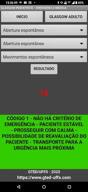 Escala de Coma de Glasgow -ECG Screenshot 3