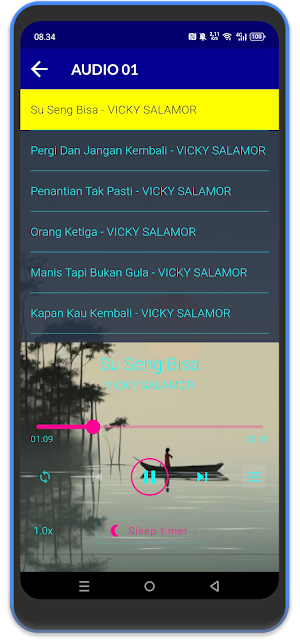 Lagu Vicky Salamor Mp3 Offline Screenshot 3