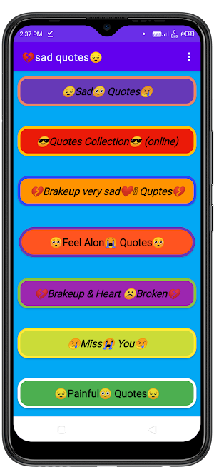 Sad Quotes Screenshot 0
