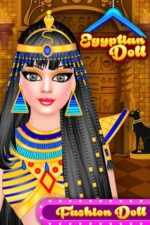 Egypt Doll - Fashion Salon Dress up & Makeover Screenshot 0