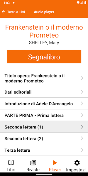 Libro Parlato CILP App Screenshot 0