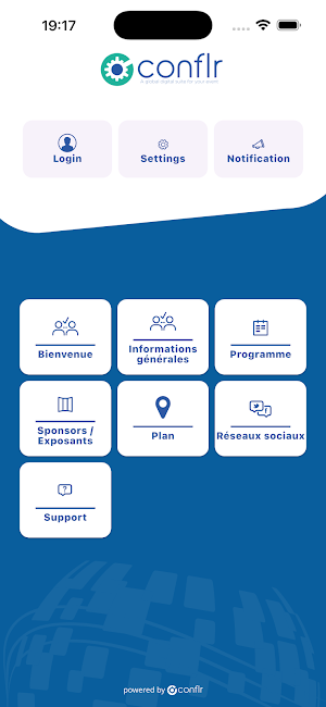 conflr app Screenshot 1