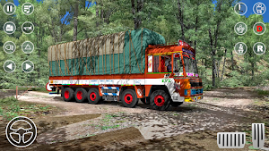 Indian Truck Cargo Game 2021 : New Truck Games Screenshot 1
