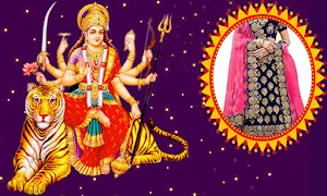 Happy Navratri HD Frames Screenshot 0