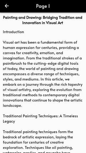 Human Artistic Expression Screenshot 2