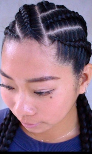 Cute Cornrow Hairstyles Screenshot 3