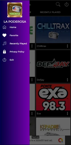 Poderosa 670 radio station Screenshot 1