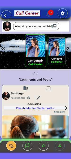 CALL CENTER APP Screenshot 2