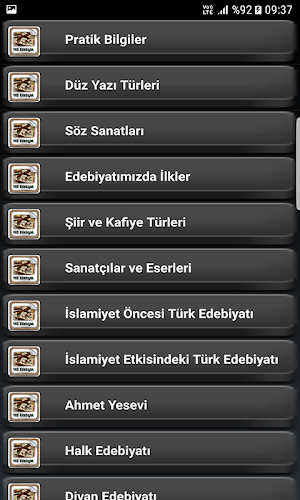 AYT Edebiyat Konuları Özet Screenshot 1