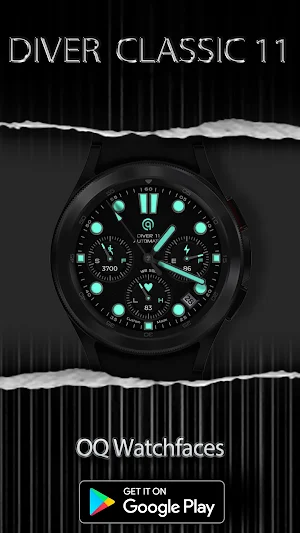 Diver Classic 11 Black Chrono Screenshot 2