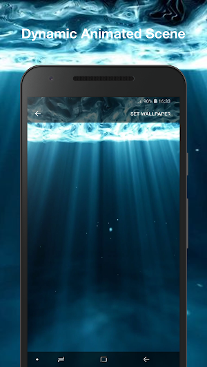 Under The Ocean Live Wallpaper Screenshot 1