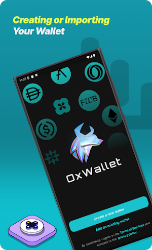 OxWallet Screenshot 0