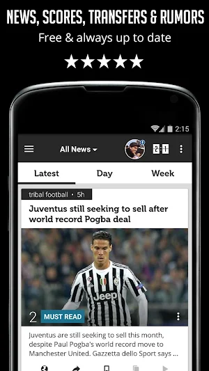 News on Juventus - Unofficial Screenshot 0