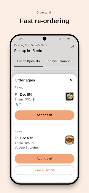 Todays Pizza Screenshot 3