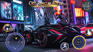 Spider Rope Hero :Spider Robot Screenshot 3