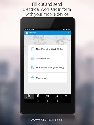 Electrical Work Order Screenshot 0