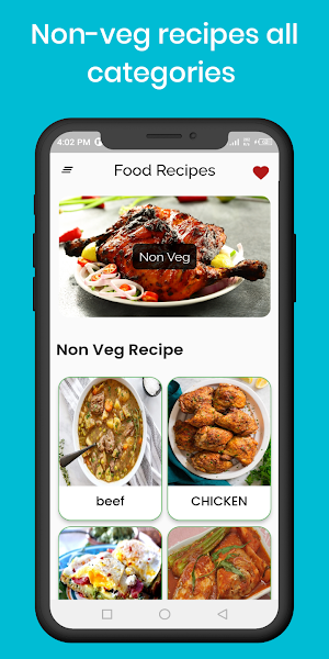 Food Recipes Cookbook Screenshot 3