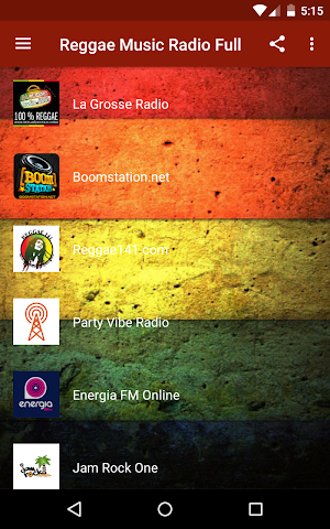 Reggae Music Radio - Reggaeton, Ska, Dancehall Screenshot 0